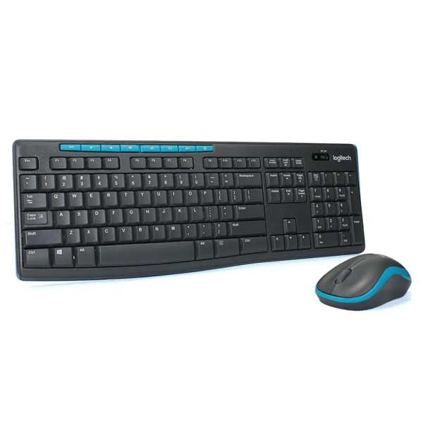 Logitech MK275 Wireless Full Size Keyboard and Mouse Combo (920-008460)