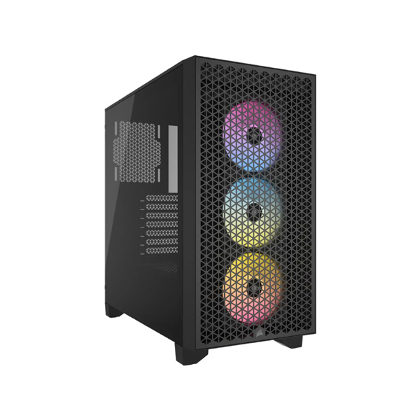 Corsair 3000D RGB AirFlow Mid Tower PC Case - Black (CC-9011255-WW)