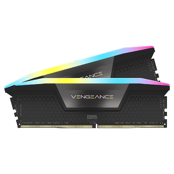 Corsair Vengeance RGB 32GB (16x2) DDR5 6400MHz CL36 Desktop Memory Kit