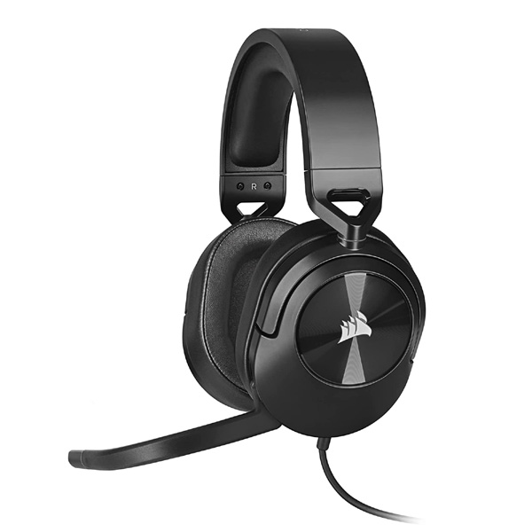 Corsair HS55 Dolby Audio 7.1 Surround Sound Wired Gaming Headset - Carbon
