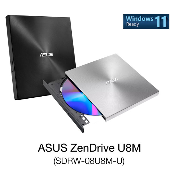ASUS ZenDrive U8M Ultra Slim External DVD Writer
