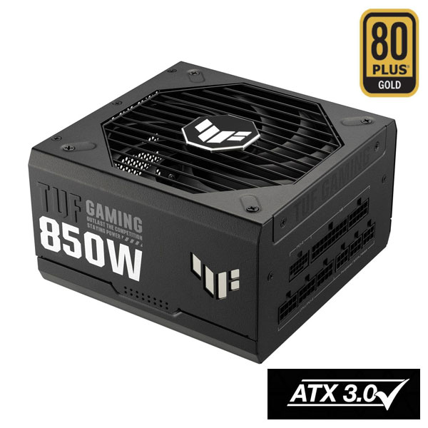 Asus TUF Gaming 850W Military-Grade 80Plus Gold Certified ATX 3.0 Fully Modular Power Supply