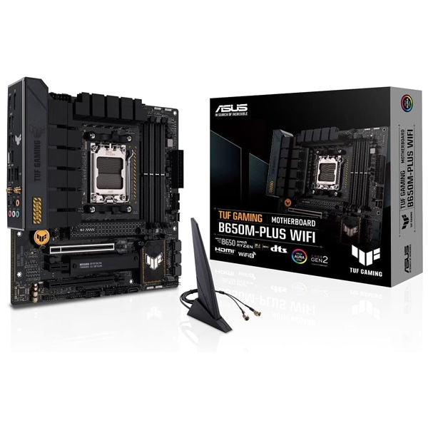 Asus TUF Gaming B650M-Plus WIFI DDR5 For AMD AM5 MicroATX Motherboard