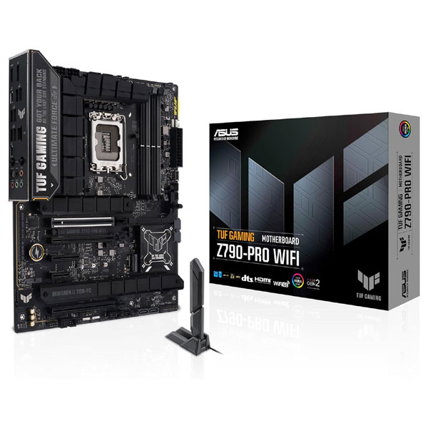 Asus TUF Gaming Z790-Pro WiFi-6E DDR5 For Intel LGA1700 ATX Motherboard