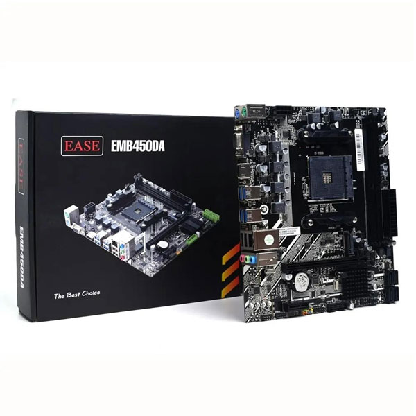 Ease EMB450DA DDR4 For AMD AM4 MicroATX Motherboard