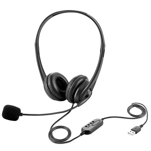 Ease EHU40 Noise-Cancelling Wired USB Headset