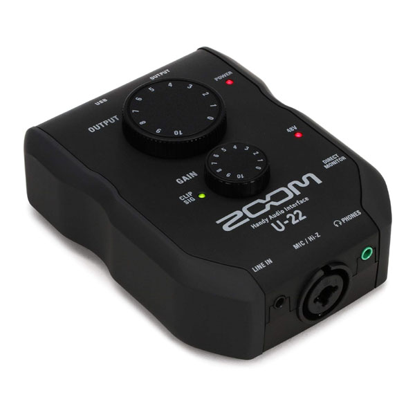 Zoom U-22 The Go-Everywhere Handy Audio Interface