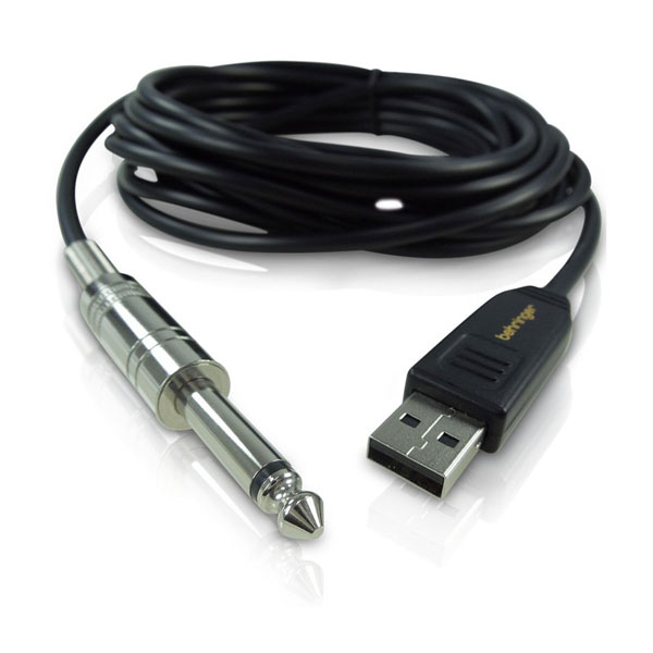 Behringer Guitar Instrument to USB Interface Cable