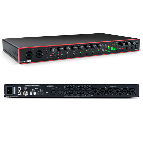 Focusrite Scarlett 18i20 3rd Gen 18-in 20-out USB-C Audio Interface