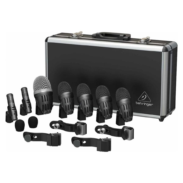 Behringer BC1500 Premium 7-Piece Drum Microphone Set For Studio & Live Applications